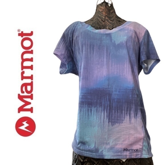 Marmot Logan Short Sleeve T-Shirt - Women's, Deep Dusk Blur, 48460 - Picture 1 of 10